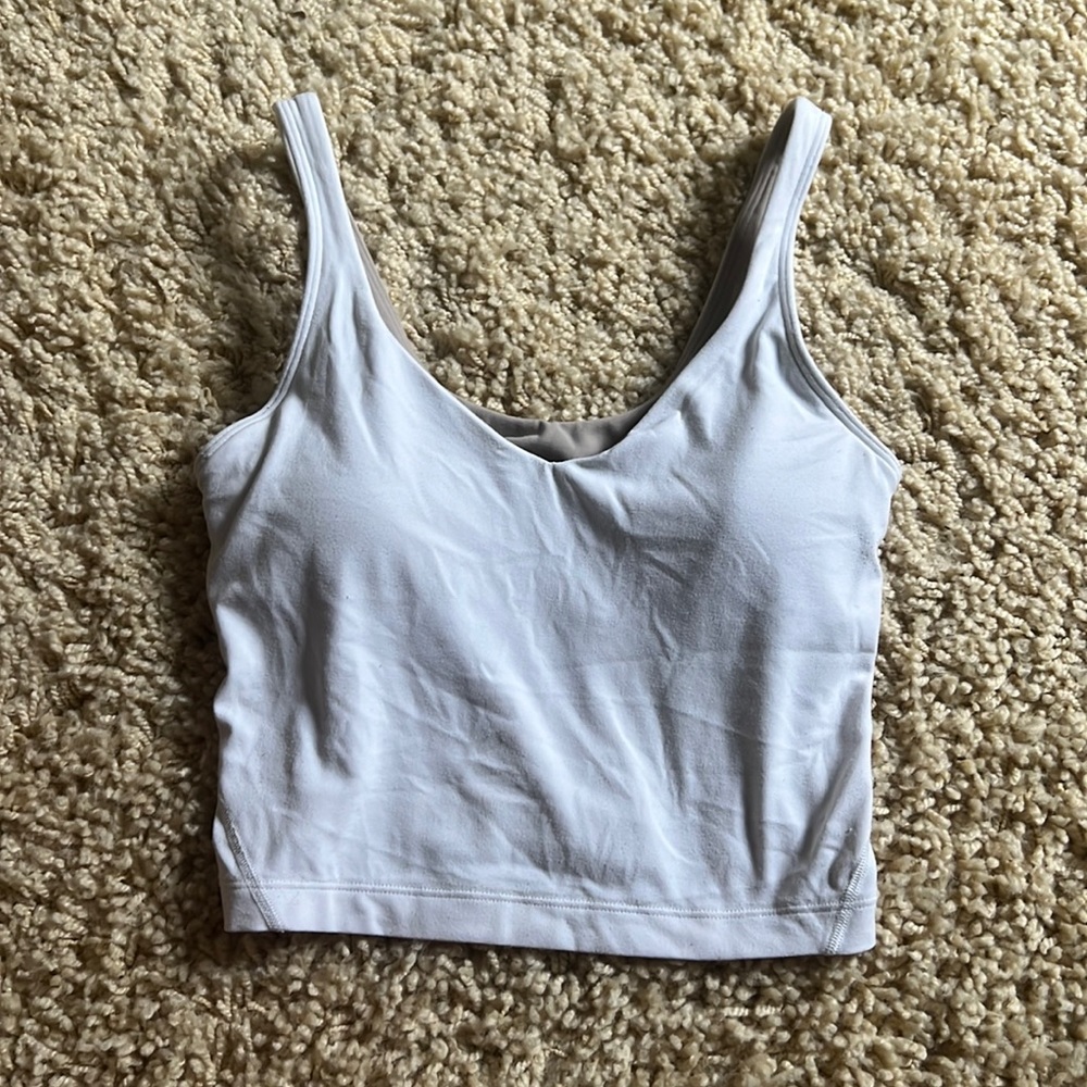 Lululemon white align tank top 2